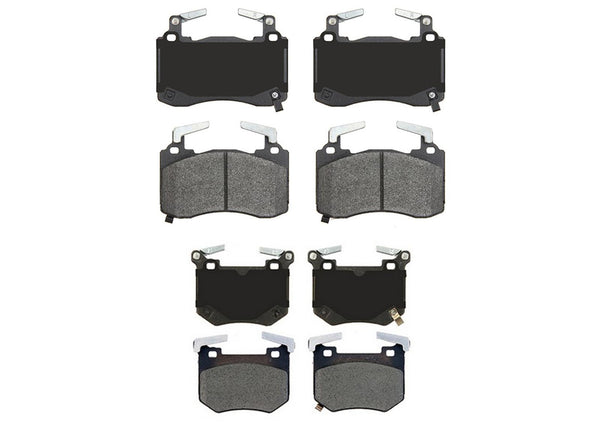 Front & Rear Premium Ceramic Brake Pad For G70 19-2022 W/ Brembo Braking