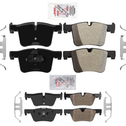 OE Style Semi Metallic Disc Brake Pads Hardware for BMW 320i 13-16 320i x 13-16