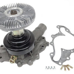 Engine Water Pump w/ Cooling Fan Clutch for Chevrolet 99-2002 6.5L Turbo Diesel