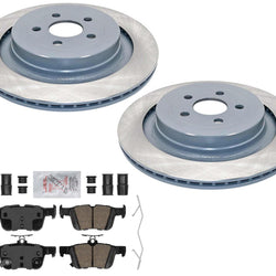 Rear Brake Rotors & Rear Ceramic Brake Pads For Nautilus 2019 2022 2023 2024