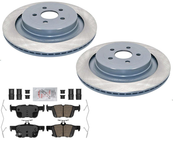 Rear Brake Rotors & Rear Ceramic Brake Pads For Nautilus 2019 2022 2023 2024