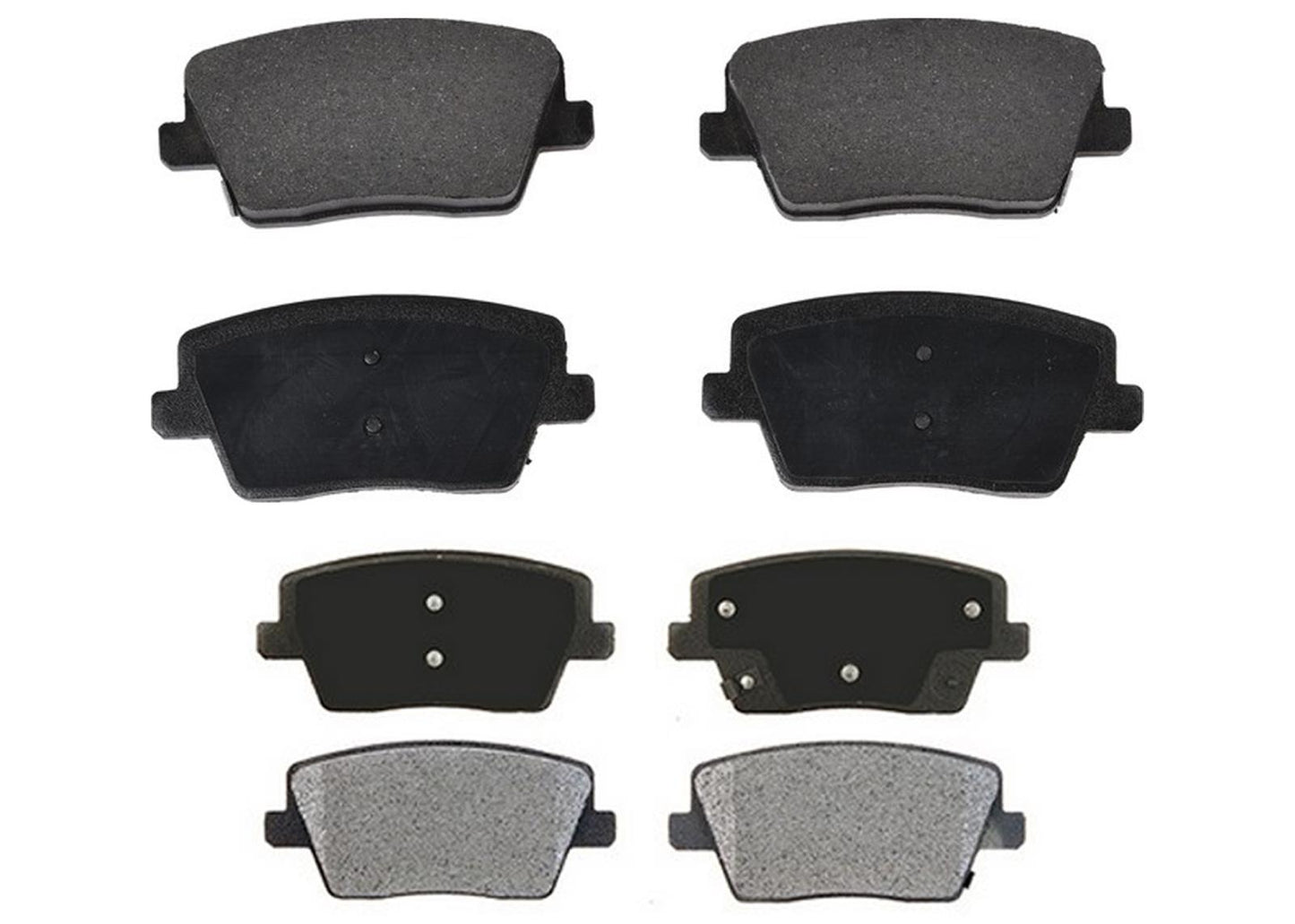 Front & Rear Ceramic Disc Brake Pads for Hyundai Veloster N 2019-2022 Turbo