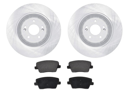 DFC Front Disc Brake Rotors Brake Pads for Hyundai Kona N 2022 2023 Turbo