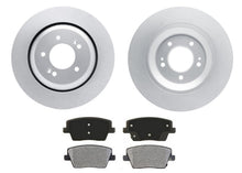 Coated Rear Disc Brake Rotors Brake Pads for Hyundai Kona N 2022 2023 Turbo
