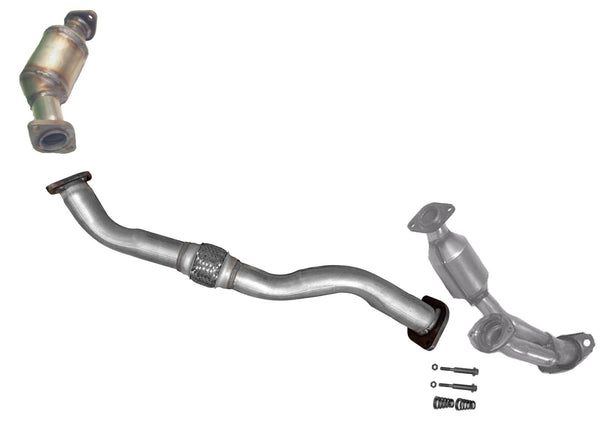 Front & Rear Catalytic Converter Front Pipe Rear Y Pipe for Lexus RX300 99-2003