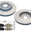 Frt GEO Coated Brake Disc Rotors Ceramic Brake Pads For Honda Clarity 2017-2021
