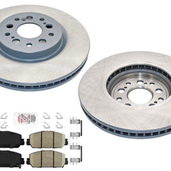 Frt GEO Coated Brake Disc Rotors Ceramic Brake Pads For Honda Clarity 2017-2021