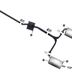 Middle Resonator Rear Left & Right Mufflers With Gaskets For Acura TL 99-03 3.2L
