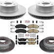 Disc Brake Rotors & Pads for Explorer Sport Trac 03-05 4 Wheel Drive