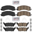Front & Rear Ceramic Disc Brake Pad Set for Ford Expedition 2022 2023 2024