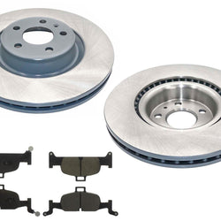 Frt Brake Rotors Brake Pads for Audi A4 Quattro 2017-2024 2.0L 338MM Rotor Size