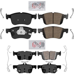 AME Front & Rear Ceramic Disc Brake Pad Set for Ford Maverick 2022 2023 2024