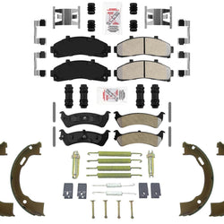 AME OE Style Disc Brake Pad Set Parking Shoes for Ford Explorer 1995-2001