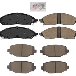 AME Premium Ceramic Disc Brake Pads for Jeep Grand Cherokee 22-24 Standard Brake