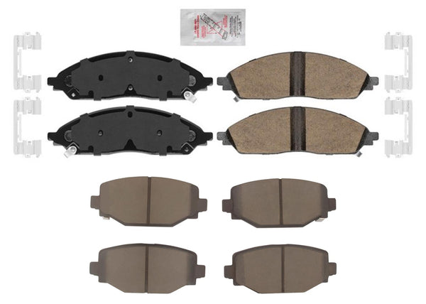 AME Premium Ceramic Disc Brake Pads for Jeep Grand Cherokee 22-24 Standard Brake