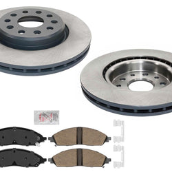 F Coated Brake Disc Rotors Brake Pad for Jeep Grand Cherokee 22-24 Standard Brak
