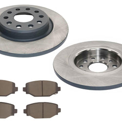 R Coated Brake Disc Rotors Brake Pad for Jeep Grand Cherokee 22-24 Standard Brak