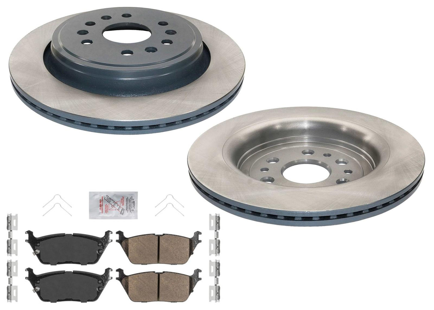 Rear Coated Brake Rotors Brake Pad for Jeep Grand Wagoneer 2022 2023 2024 2025