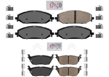 AME Premium Front Rear Ceramic Disc Brake Pad for Ram 1500 2021 2022 2023 2024