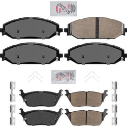 AME Premium Front Rear Ceramic Disc Brake Pad for Jeep Wagoneer 2022 2023 2024