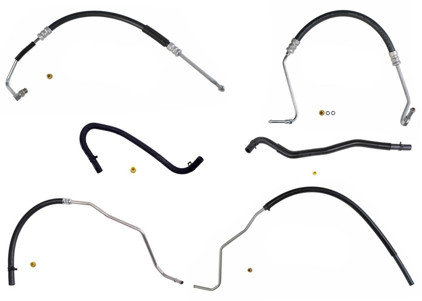 Power Steering Pressure Hose Return for Ford F-250 Super Duty 03 04 6.0L Diesel