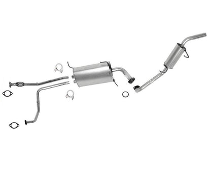 100% nuevo sistema de escape silenciador trasero medio para Nissan Pathfinder 96-00