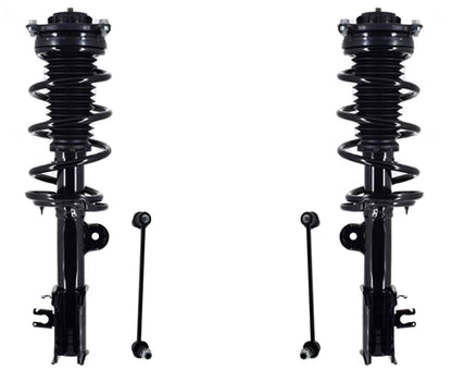 Front Struts & Links For Jeep Compass 17-2021 W/ 9 Speed Automatic transmission