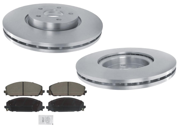 Frt Disc Brake Rotors Brake Pads for Dodge Durango Special Service Police 21-24