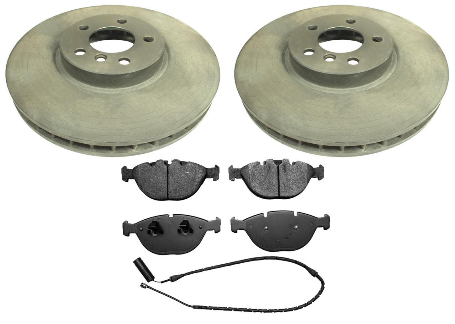 Frt Performance Carbon Disc Brake Rotors Pads For BMW X5 2002-2006 4.6L 4.8L V8