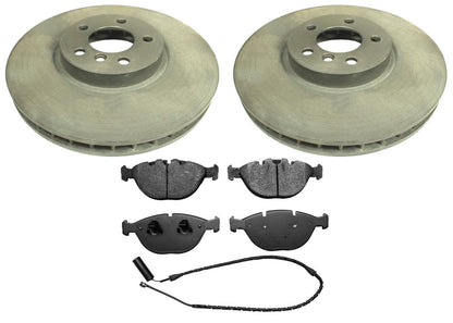 Frt Performance Carbon Disc Brake Rotors Pads For BMW X5 2002-2006 4.6L 4.8L V8