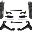 Front Struts Lower Control Arms Tie Rods & Links For Jeep Liberty 2008 2012