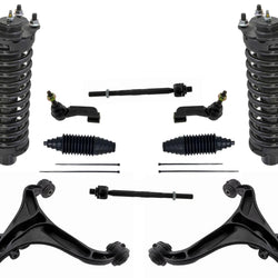 Front Struts Lower Control Arms Tie Rods & Links For Jeep Liberty 2008 2012