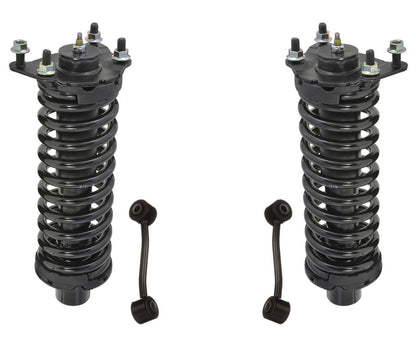 Front Struts Rear Shocks & Sway Bar Links For Jeep Liberty 2008 2009 2011 2012