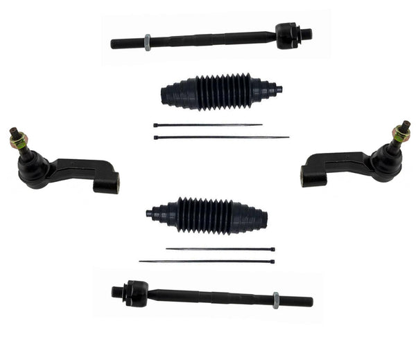 Front Inner and Outer Tie Rods For Jeep Liberty 2008 2009 2010 2011 2012