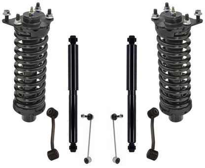 Front Struts Rear Shocks & Sway Bar Links For Jeep Liberty 2008 2009 2011 2012