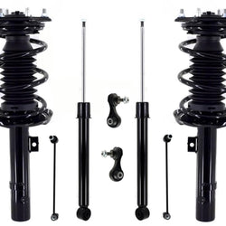 Front Complete Struts & Rear Shocks Links For Honda Civic 1.5L Hatchback 17-2021