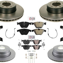 Performance Carbon Disc Brake Rotors Pads For BMW 2006 2007 525xi 2008 BMW 528xi