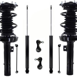 Front Complete Struts Rear Shocks & Links For Honda Civic Sedan 2016 2018 2021