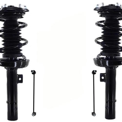 Conjunto de puntales delanteros completos y enlaces de barra estabilizadora para Honda Civic Sedan 2016-2020