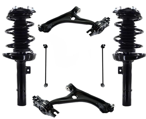 Brazos de control y enlaces de puntales delanteros completos para Honda Civic 2016-2020 Sedan