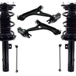 Front Complete Strut Control Arms Links For Honda Civic 1.5L Hatchback 2017-2021