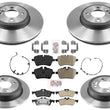 Performance Disc Brake Rotors Pads Sensors for Mini Cooper Convertible 07-08