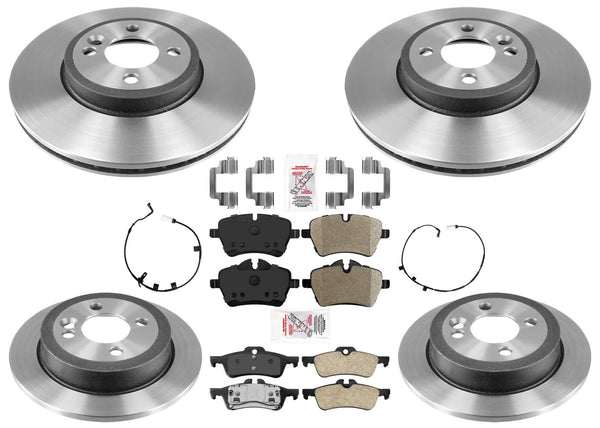 Performance Disc Brake Rotors Pads Sensors for Mini Cooper Convertible 07-08