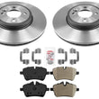 Front Performance Disc Brake Rotors Pads for Mini Cooper S 2007-2015 294MM