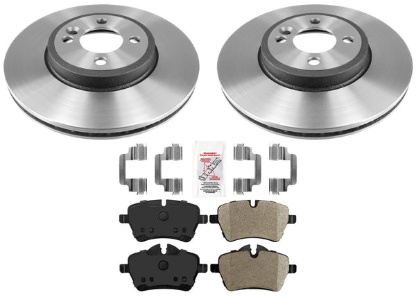 Front Performance Disc Brake Rotors Pads for Mini Cooper S 2007-2015 294MM