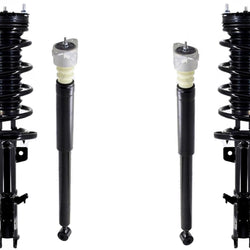 Front Complete Struts & Rear Complete Shocks For Ford Fiesta 2014 2015 2016