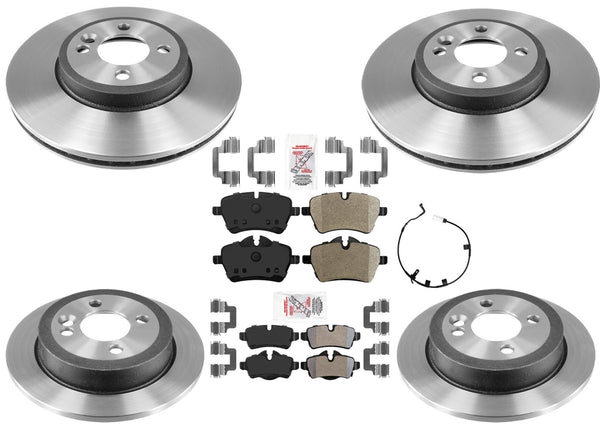 Performance Disc Brake Rotors Pads Sensor for Mini Cooper S 2007-2015 294MM