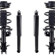 Front Struts & Rear Complete Shocks W/ Mounts For Nissan Sentra 2014 2015 2019