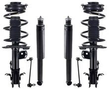 Front Complete Struts Rear Shocks & Sway Bar Links For Nissan Sentra 2013