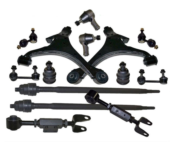 Lower Control Arms Inner Outer Tie Rods Links for Honda Element 2003-2011